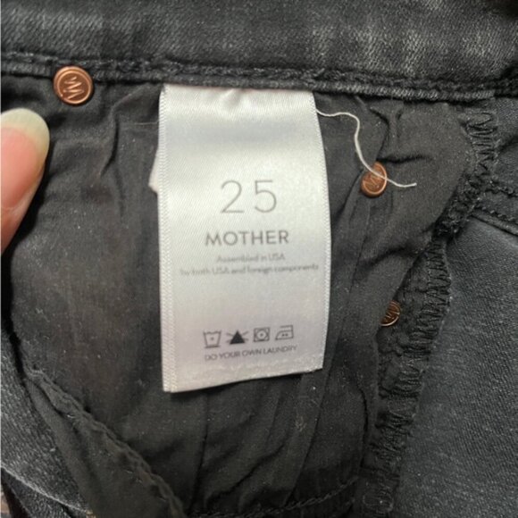 Mother The Mid Rise Dazzler Ankle Denim Jeans Sz 25 - Picture 9 of 15